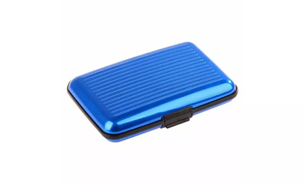 Pocket Waterproof Business ID Credit Card Wallet Holder Aluminum Metal RFID Case
