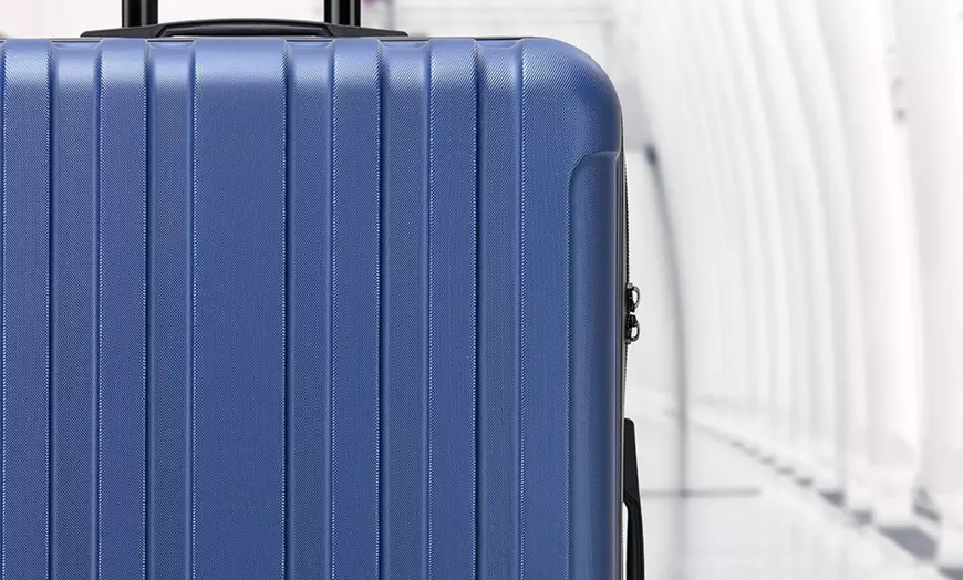 Image 4: 8 Wheel Premium Travel Suitcase TSA Lock Highly Durable 100+ Airline Approved