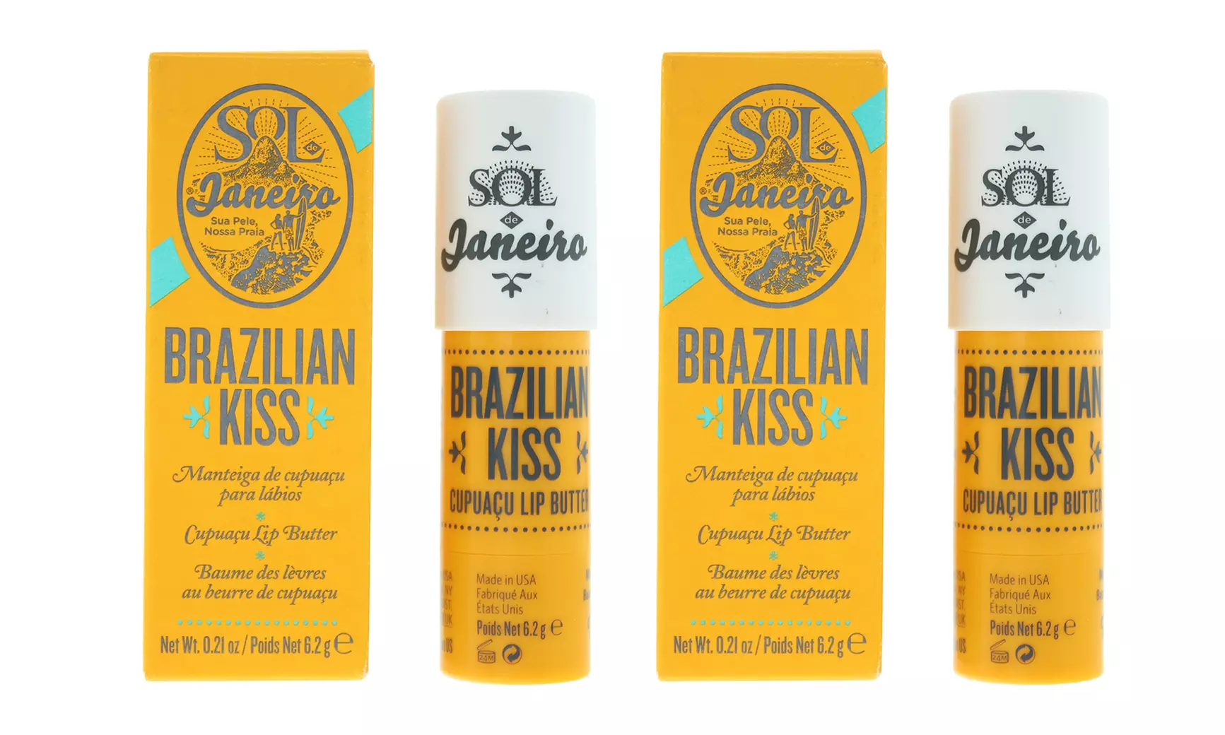 Sol De Janeiro Travel Set or Lip Butter Bundle - Second Medium