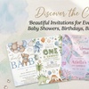 Image 2: Custom Baby Birthday Invite – Digital 5x7 File in 9 Adorable Styles