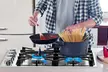 Costway 30" Gas Cooktop with 4 Sealed Burners ABS Knobs Cast Iron Grates - Second Medium