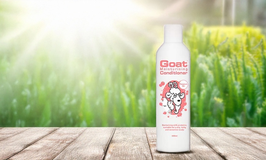 Image 1: Goat Moisturizing Conditioner with Coconut Oil 10.1 oz