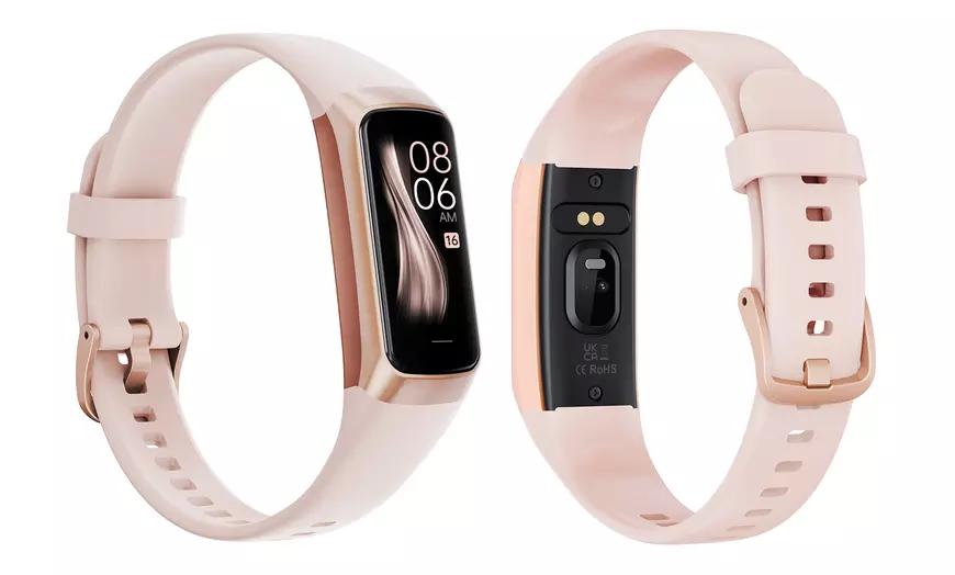 Image 3: Fitness Tracker Smart Watch BT 5.0 Body Thermometer BPM