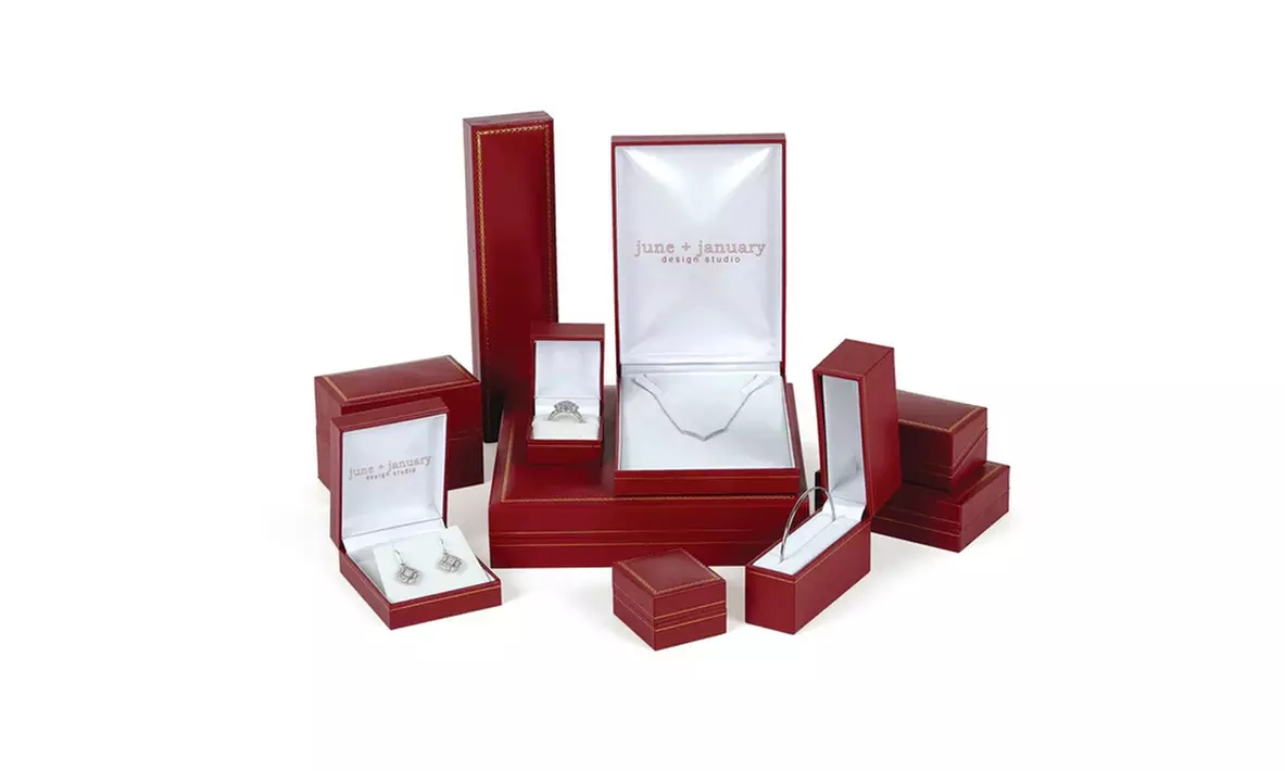 Paris jewelry 14k White Gold CZ Studs Earrings