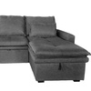 Image 3: Lucca 3 Seater Storage Sofa