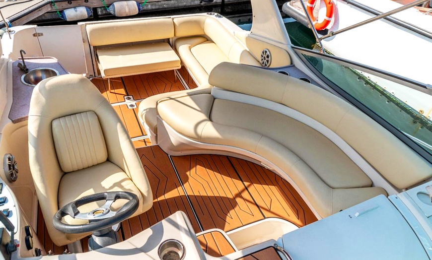 Image 5: Luxury Yacht Rental in Dubai's Arabian Gulf for Up To 8 People