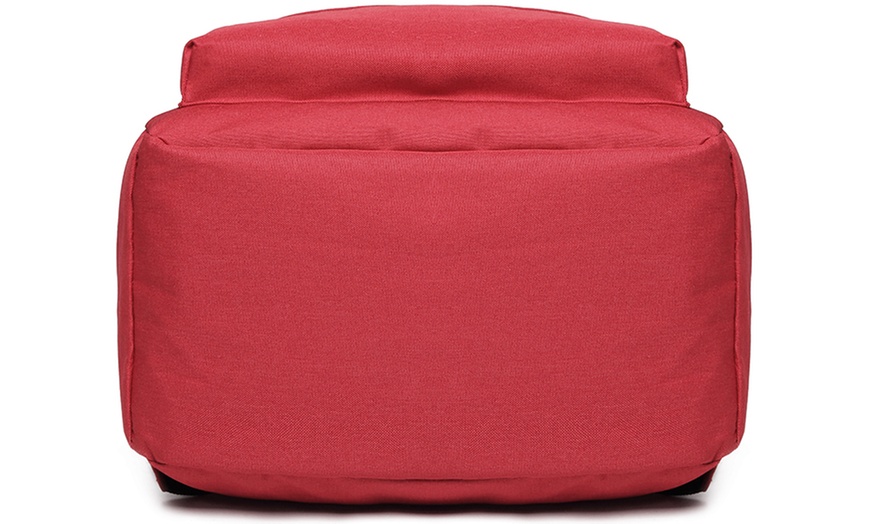 Image 28: Mochila escolar con correas acolchadas y múltiples bolsillos