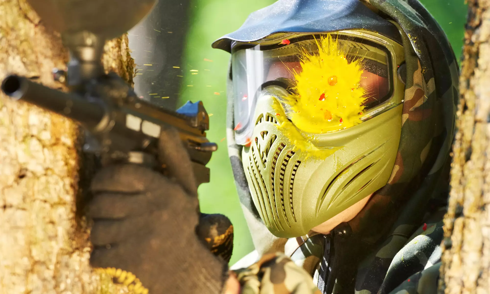 Paintball with Equipment Rental and Paintballs for Two, Four, or Six at Combat Pursuit (Up to 77% Off) - Primary Image