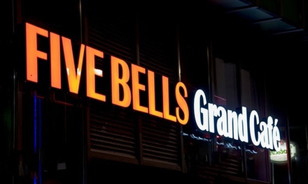 1 persoon: 3-gangenmenu - Five Bells