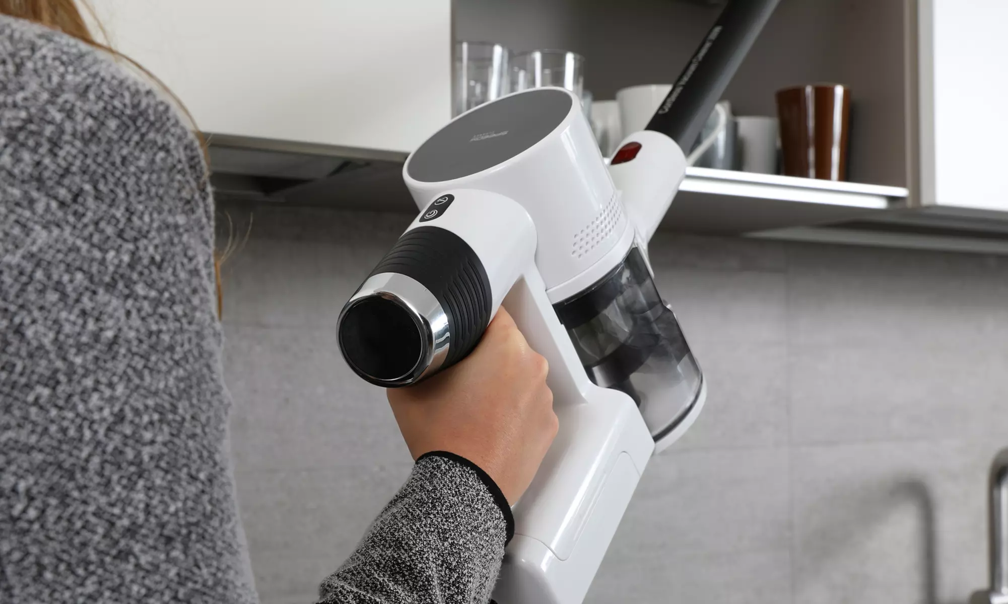 Aspirapolvere senza fili con sistema di lavaggio Speedy Cleaner