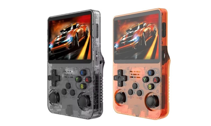 Image 15: 1x oder 2x Retro-Handheld-Videospielkonsole