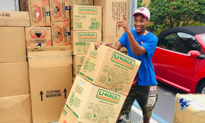 2, 3, or 4-hour of Moving Service w/ 2 Movers and 26 Feet long Truck