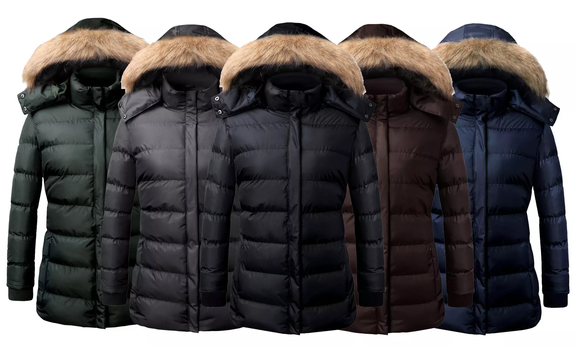 u2wear Women's Puffer Coat - Primary Image