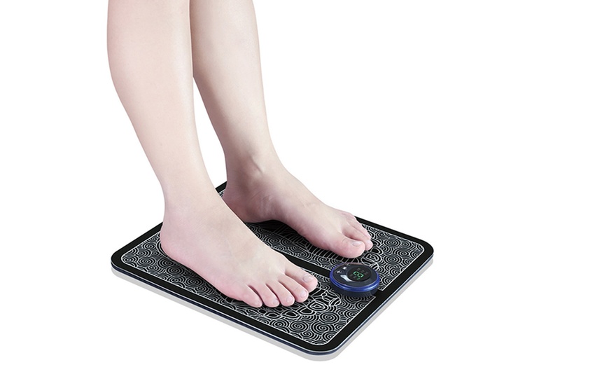 Image 7:  EMS Feet Massage Mat for Pain Relief