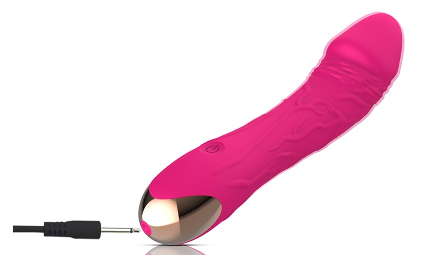 Image 7: Waterproof 20 Speeds G Spot Vibrator Recharge Vibrating Dildo Bachelorette Gift