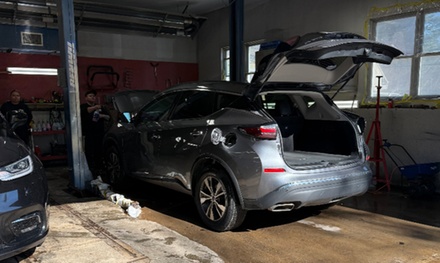 Full Interior and Exterior Sedan Detailing - Family auto body and sales