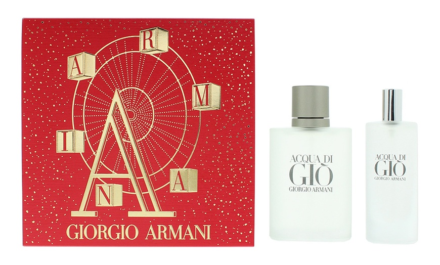 Image 3: Giorgio Armani Fragrance Gift Set for Men