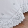 Image 4: Gabrielle Embroidered Lace Duvet Set