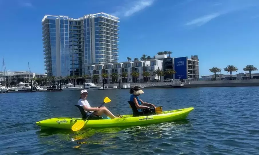 One Hour Guided Kayak & Standup Paddleboard Rentals for 2 to 6 People