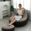 Image 2: Sillón inflable plegable con reposapiés