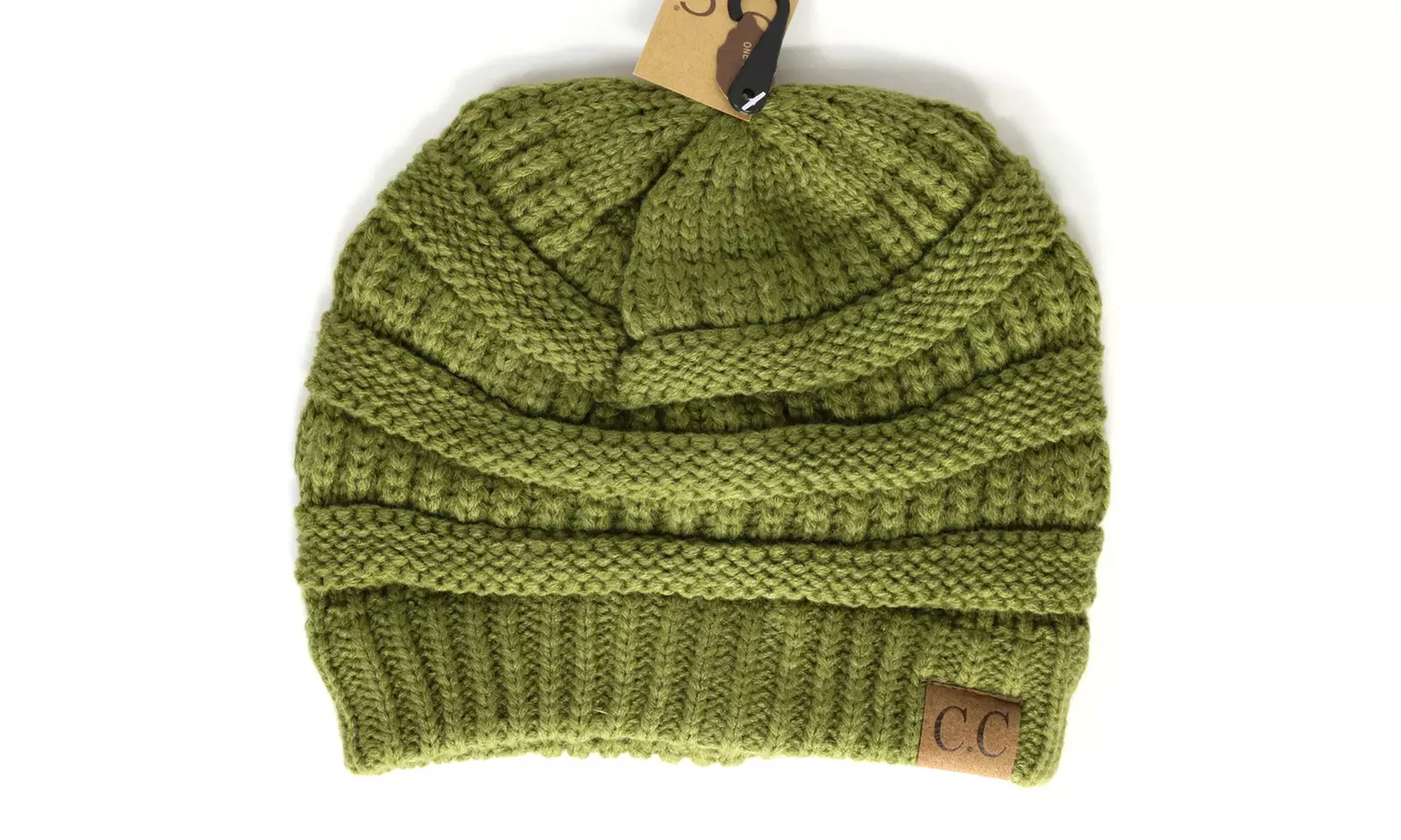 Cheveux Corp. Women's Solid Classic CC Beanie