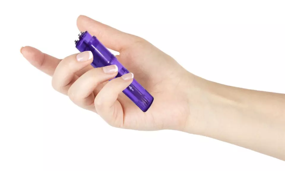 Shibari Pocket Pleasure Intimate Mini Vibrator with 4 Attachments - Second Medium