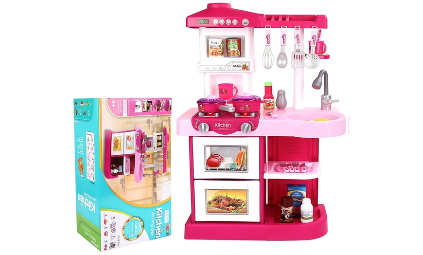 Image 6: 30 Piece Light and Sound Kitchen Play Set 