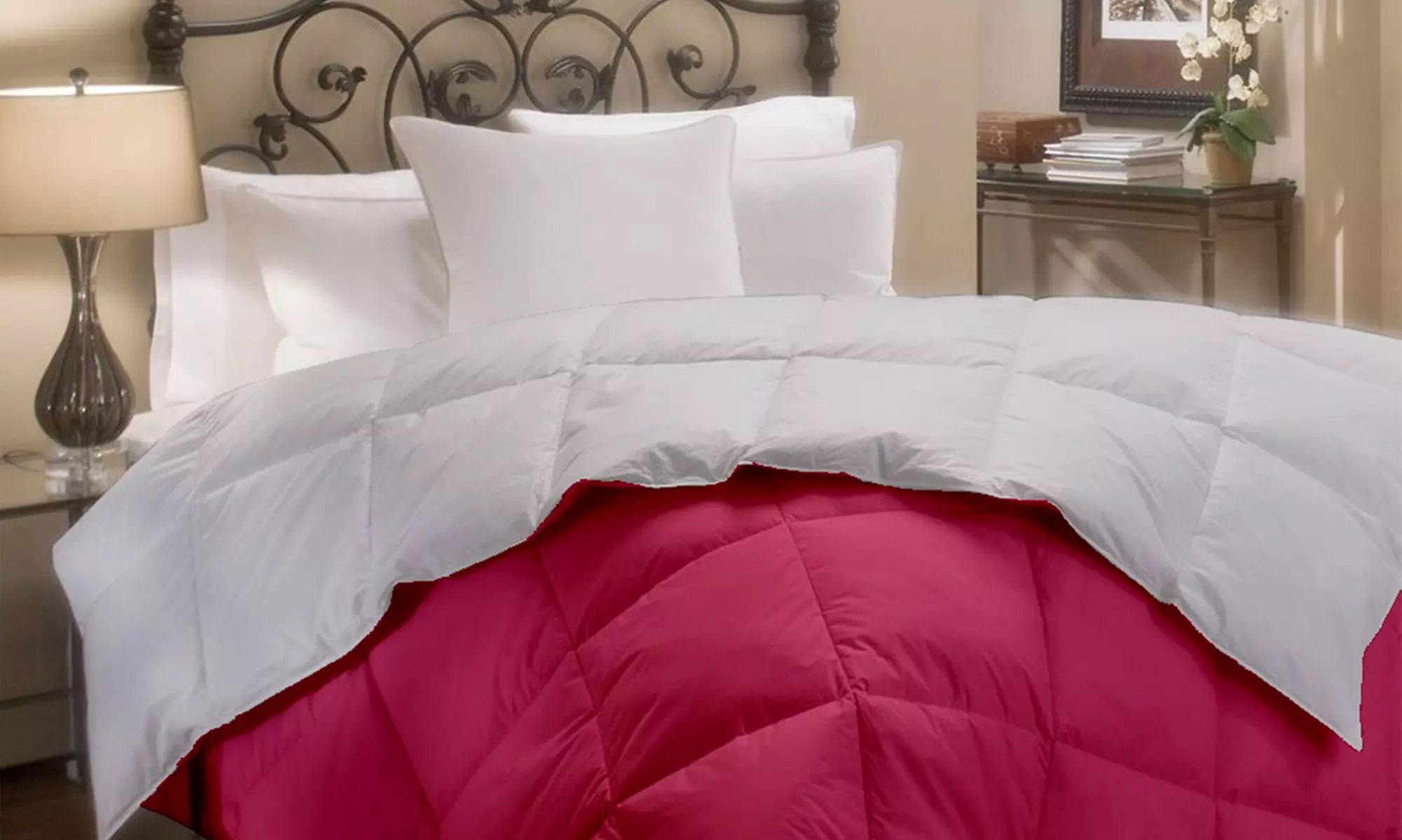 Doppelseitige Winter-Steppdecke