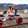 Image 8: Railbike Experience for up to Two People across California's Groves!