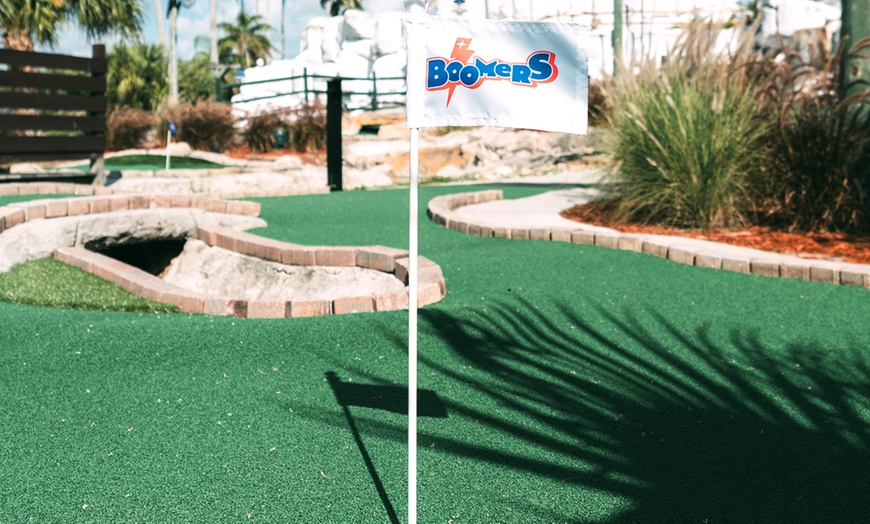 Image 4: Mini Golf for Two, Four, or Six People at Boomers Parks