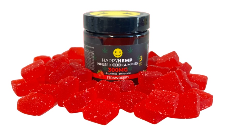 Image 9: Happy Hemp Infused CBD Gummies for Sleep - Broad Spectrum CBD Gummies