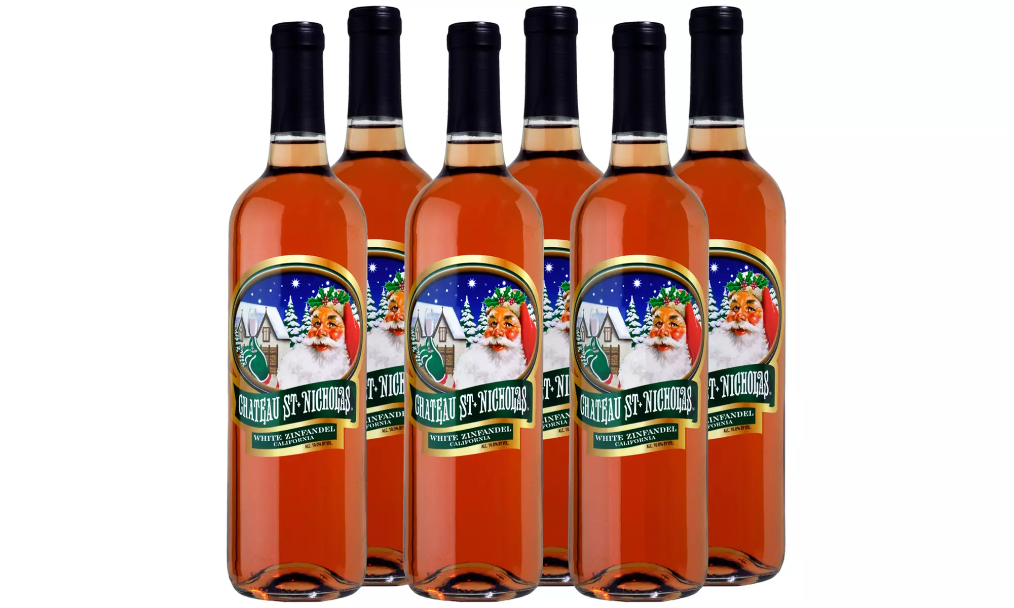Chateau St. Nicholas White Zinfandel (6-Pack). Shipping Included. - Primary Image