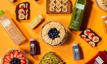 $25 to spend on food and drink - Pure Green Coral Springs