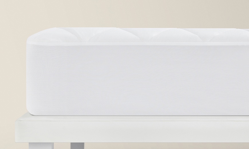 Image 4: Gepolsterter Matratzenschoner