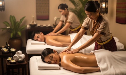 Pour 1 pers. : massage thaïlandais aux huiles chaudes d'1h - TAWAN THAI SPA