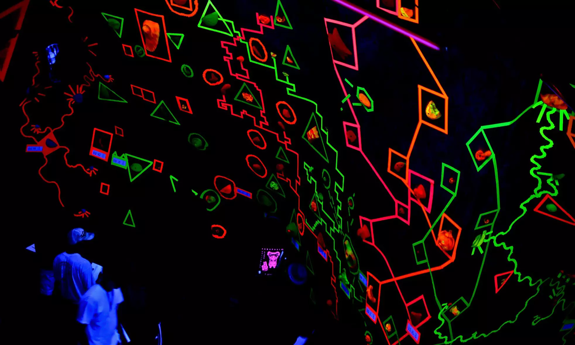 $28 for Cosmic Night-Time Climb for Two with Harnesses and Shoes at Adrenaline Climbing ($40 Value) - Primary Image