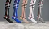 DCF Holiday Plaid London Compression Socks (5-Pairs)