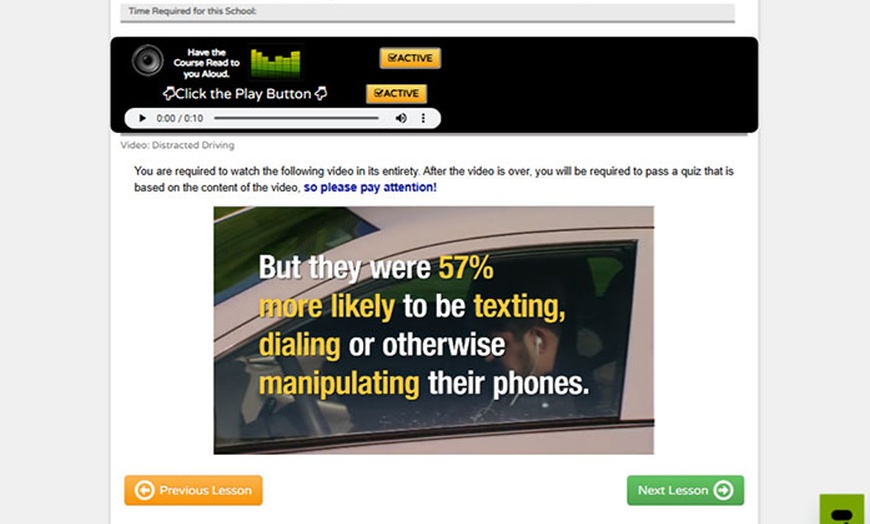 Image 4: Learn with CyberEdDriverEd.com through Nevada's Online Driver's Ed