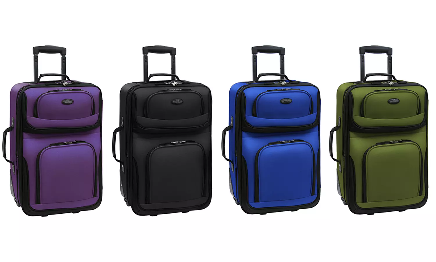 US Traveler 21" Rio Expandable Rolling Carry-On Luggage - Primary Image