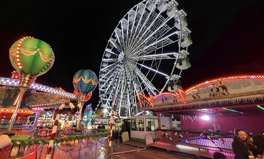 Image 3: Undercover Ice Skating at a Festive Winter Wonderland