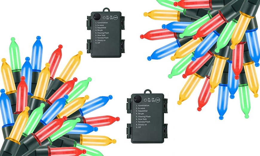 Image 3: XMAS25-2 Pack Christmas String Lights