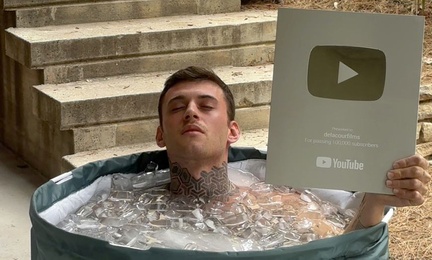 Image 2: 1 o 3 sesiones de terapia de baño de hielo para hasta 4 personas