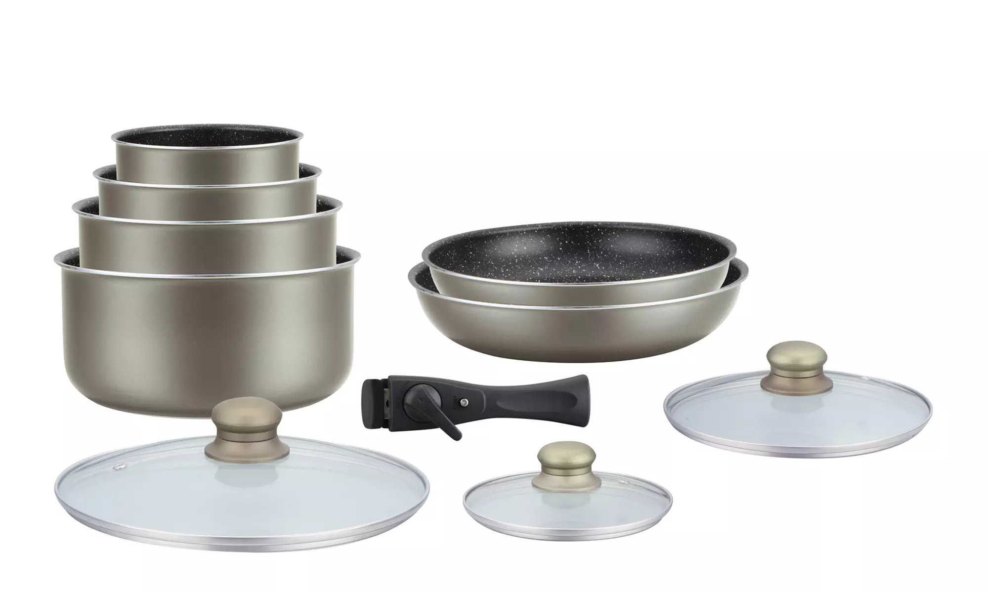 Herzberg 10er-Set Kochgeschirr