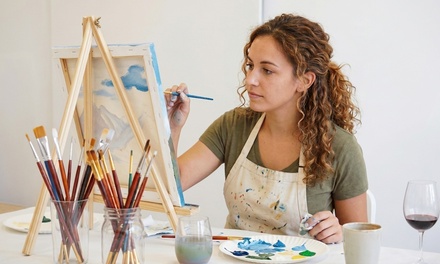 Three Hour BYOB Painting Party for Four People - In The Art Of Llc
