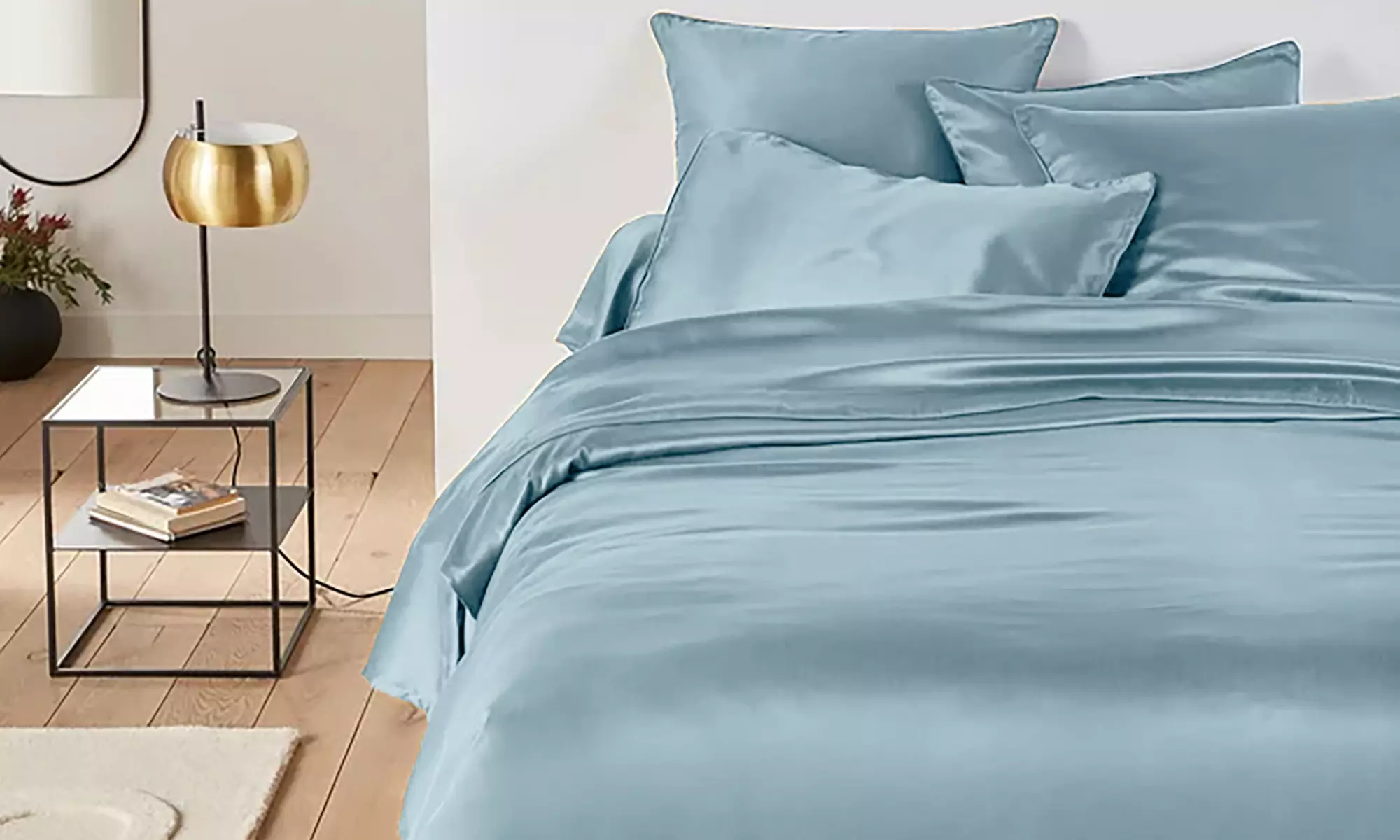 Copripiumino in 100% Raso Cotone