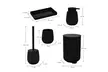 Set de 6 accesorios modernos para el baño en ABS - Second Medium