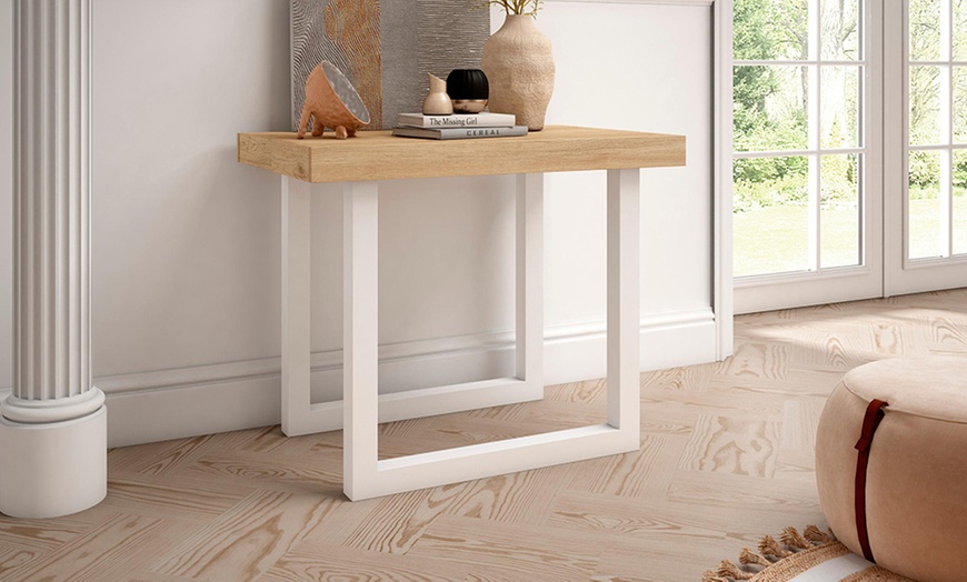 Image 23: Uitschuifbare consoletafel