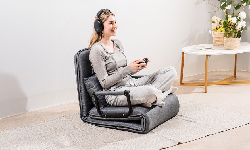 Image 4: InnovaGoods 4-in-1 omvormbare eenpersoonsslaapbank  