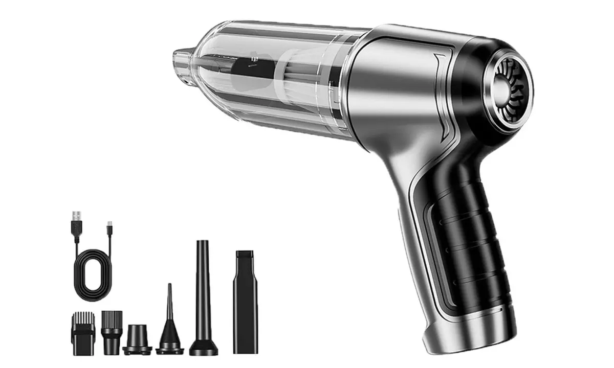 Kompakter, kabelloser 4-in-1-Hand-Staubsauger