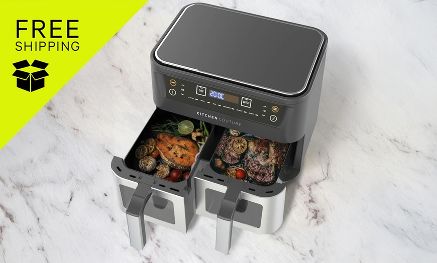 Image 1: Kitchen Couture 2 x 5 Litre Air Fryer